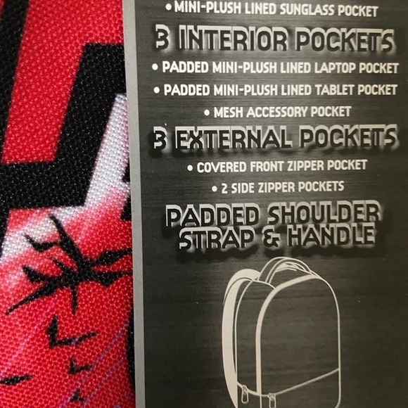 Dc Comic Superman Superman  18 Inch labtop Backpack - Picture 5 of 6